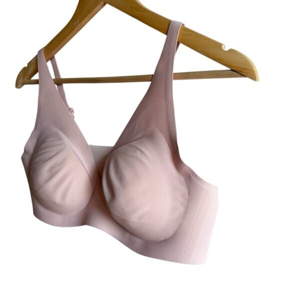 Knix Revolution Mesh Wireless Bra Rose Water XL - Picture 3 of 11